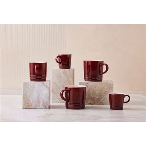 Le Creuset - Stoneware Espresso Mug Garnet 100ml