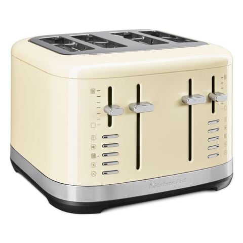 KitchenAid - 5KMT4109AAC Core  4-Slice Toaster Almond Cream