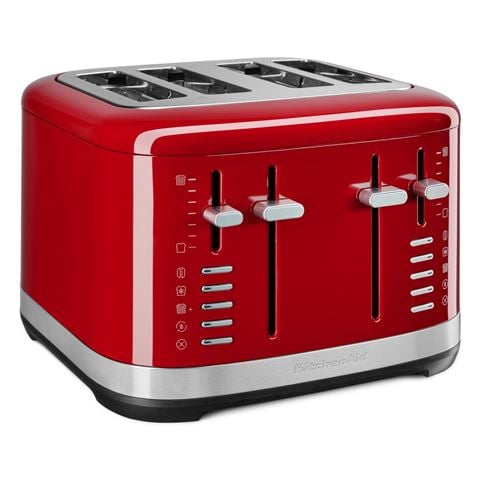 KitchenAid - 5KMT4109AER Core 4-Slice Toaster Empire Red