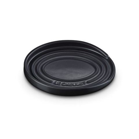 Le Creuset - Stoneware Spoon Rest Matte Black 15cm