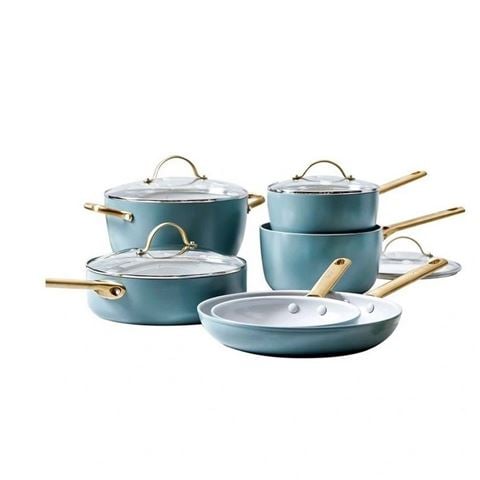 Greenpan - Padova Cookware Set Smokey Sky Blue 6pce