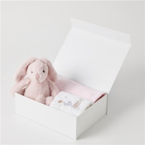 Jiggle & Giggle - Bunny Hamper Gift Set Pink 3pce