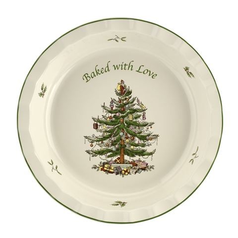 Spode Christmas Tree Pie Dish 25.5cm - Peter's of Kensington