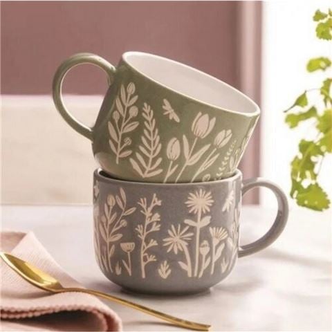 Mason Cash - In The Meadow Daisy Mug Blue 400ml