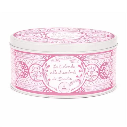 Colomba With Sicilian Almonds Pink Tin 750g