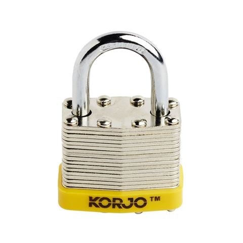 Korjo Laminated Steel Padlock 40mm - Peter's of Kensington