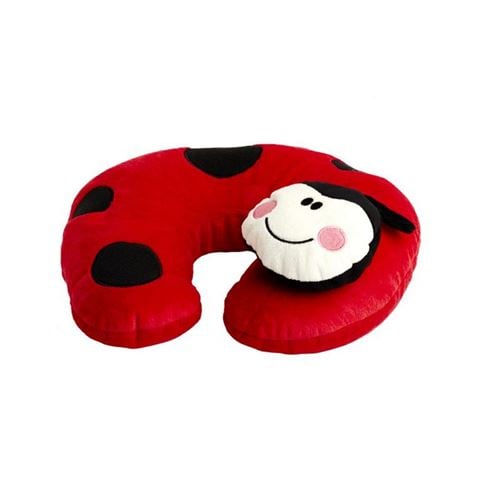 Korjo - Kids Squinchy Travel Pillow Ladybug