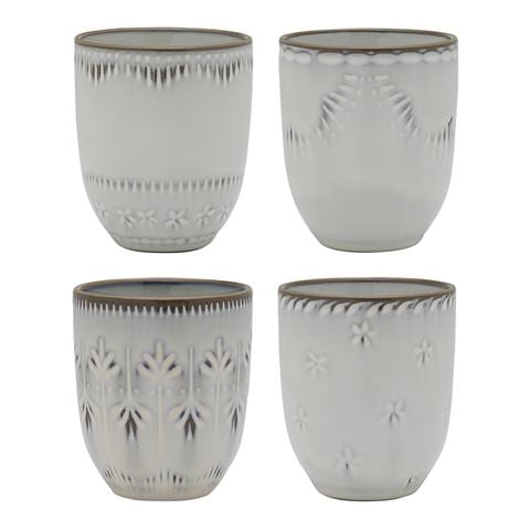 Ecology Jardin Latte Cup Set 250ml 4pce - Peter's of Kensington