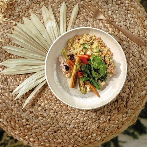 Villeroy & Boch - Perlemor Pasta Bowl Sand 22cm