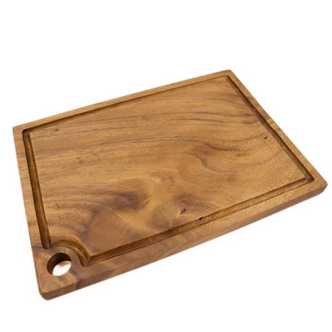 Darlin - Acacia Rectangle Board w/Hole & Track Large