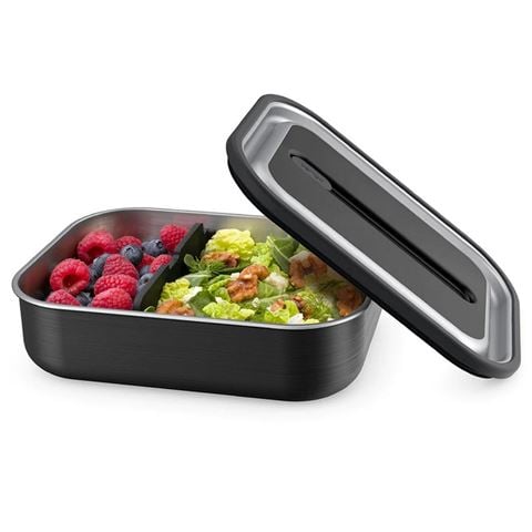 Bentgo - Stainless Steel Leak Proof Lunch Box Carbon Black 1.2L
