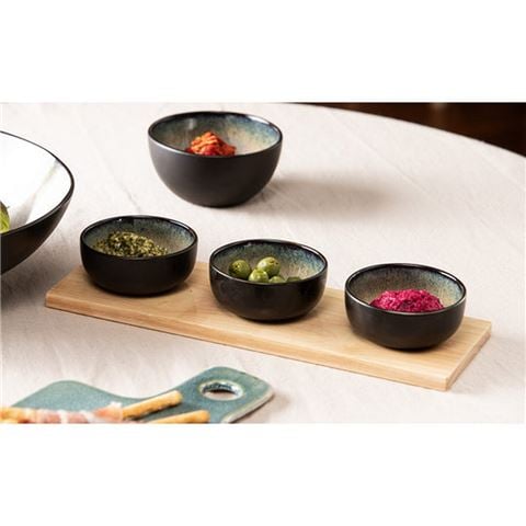 Ladelle Fusion Bowl & Tray Set 3pce Teal - Peter's of Kensington