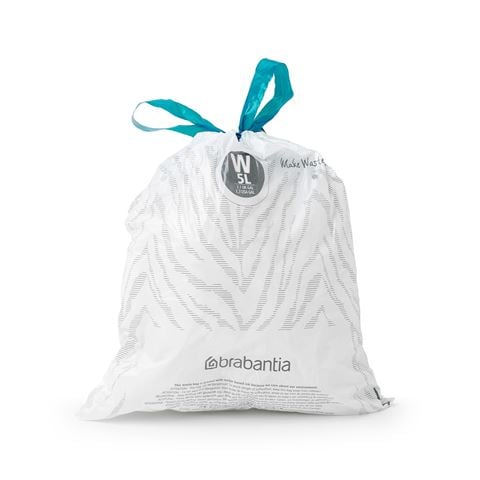 Brabantia - Perfectfit Bin Liners Code W 5L Pack 20pce