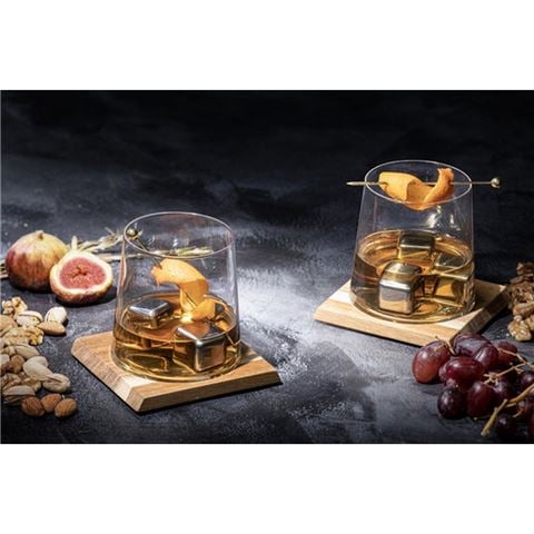 Tempa Harvey Whisky Glass & Coaster Set 2pce - Peter's of Kensington