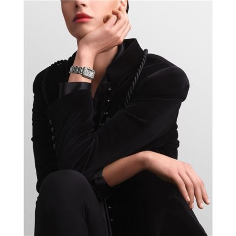 Longines - Dolce Vita S.Steel Quartz Watch w/Diamonds 20.8x32mm L52550716