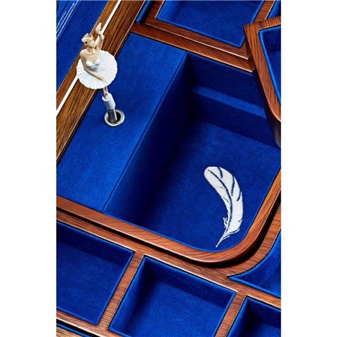 Wolf Designs - Limited Edition 190th Anniversary Musical Wooden Ballerina Box