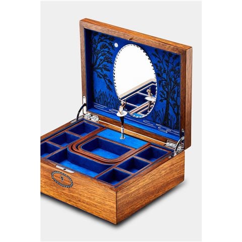 Wolf Designs - Limited Edition 190th Anniversary Musical Wooden Ballerina Box