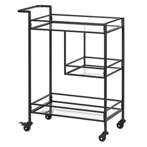 Tempa Bradley Bar Cart Black - Peter's of Kensington