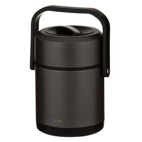 Tempa Parker Stainless Steel Insulated Food Container Grey 1.6L/21cm - Peter's of Kensington
