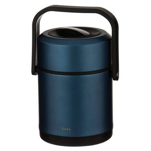 Tempa Parker Stainess Steel Insulated Food Container Navy 1.6L/21cm - Peter's of Kensington