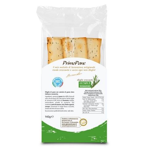 Pan Dei Massi - Flat Bread Rosemary 140g