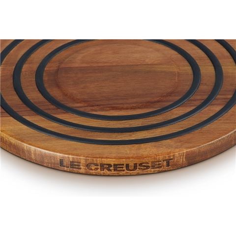 Le Creuset Acacia Wood Magnetic Trivet - Peter's of Kensington