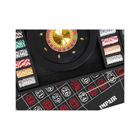 Hector Saxe - Leather Roulette Box Alligator Black