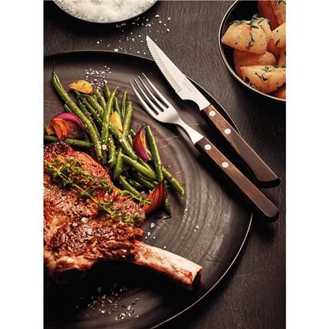 Tramontina - Churrasco Spanish Cutlery Set Brown 12pce