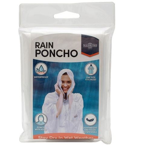 Rain Poncho Clear