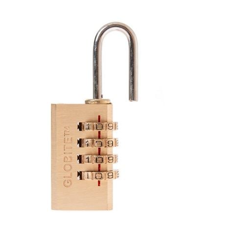Globite - Travel Essentials Brass Combination Lock