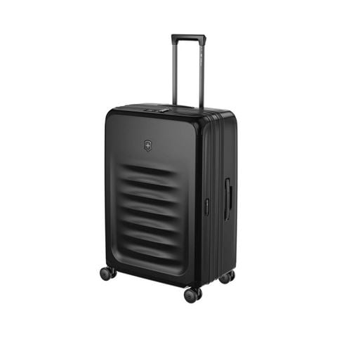Victorinox Travel Spectra 3.0 Expandable Spinner Case Black Large 75cm - Peter's of Kensington