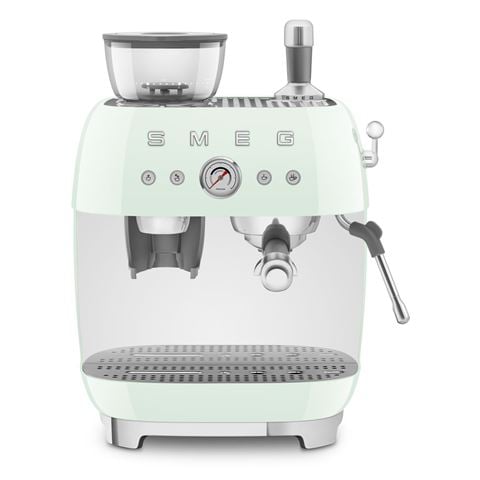 Smeg - 50's Style Espresso Machine Pastel Green EGF03PGAU
