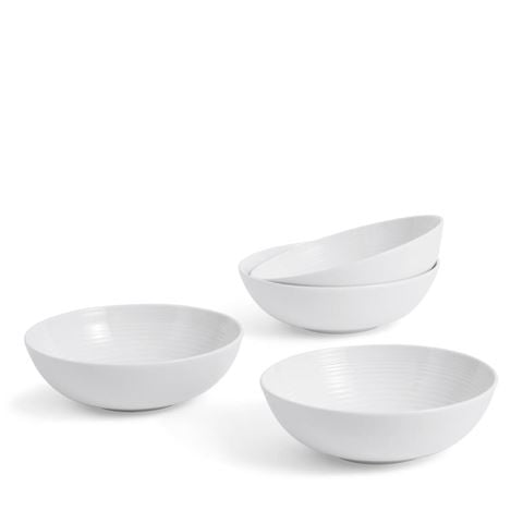 Royal Doulton - Gordon Ramsay Maze Bowl Set White 18cm 4pce