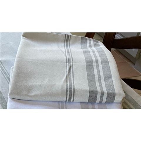 L'Ensoleillade Chaumont Anthracite Tablecloth 250x160cm - Peter's of Kensington