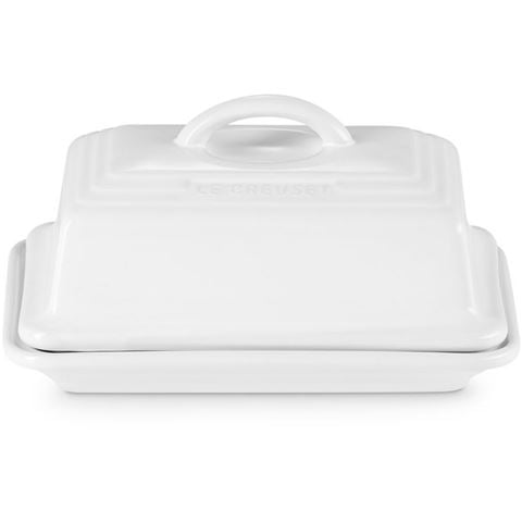 Le Creuset Stoneware Butter Dish White - Peter's of Kensington