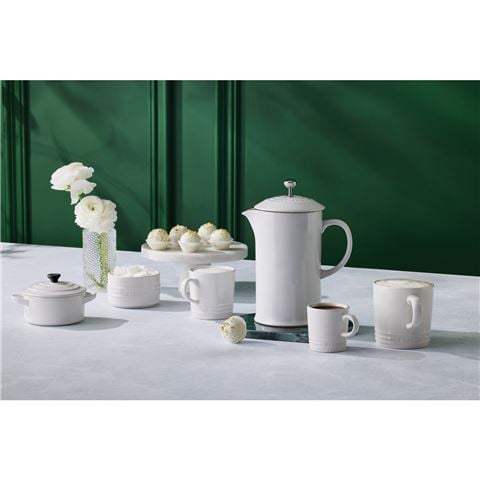 Le Creuset - French Coffee Press White 1L