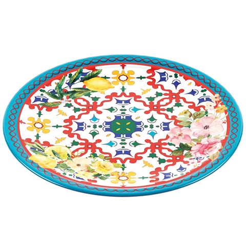 Guzzini - Flower & Lemon Dinner Plate