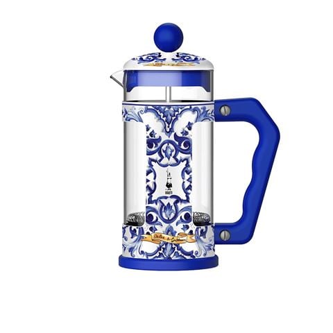 Bialetti Dolce & Gabbana Mediterranean Blue Coffee Press 1L - Peter's of Kensington