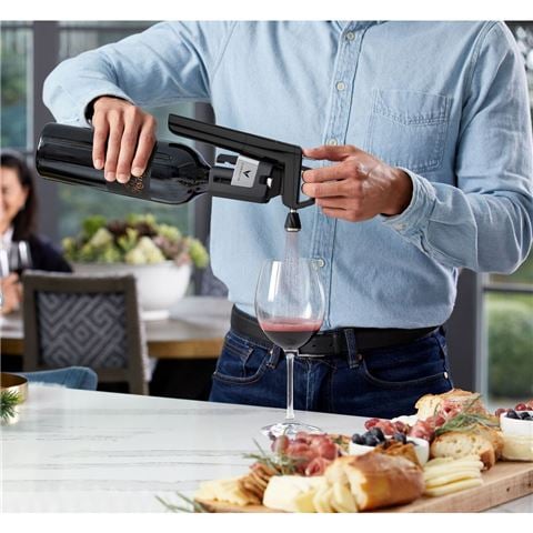 Coravin Timeless Six+ Wine Preservation System Piano Black - Peter's of Kensington