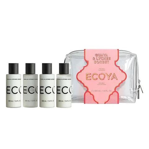 Ecoya - Guava & Lychee Sorbet Mini Takeaway Gift Set 4pce