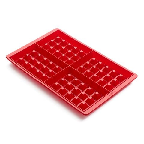 Lekue - Waffle Mould Set Red 2pce