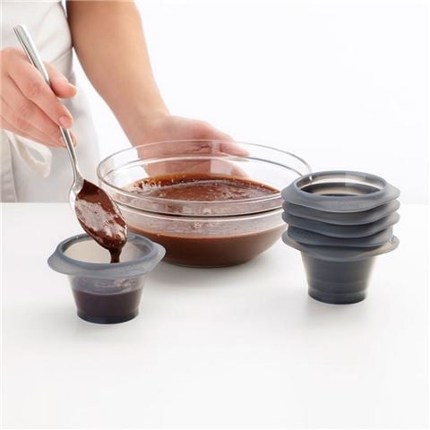 Lekue - Molten Lava Cake Mould Set 6pce