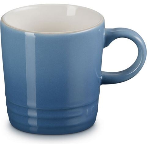Le Creuset Stoneware Espresso Mug Chambray 100ml - Peter's of Kensington