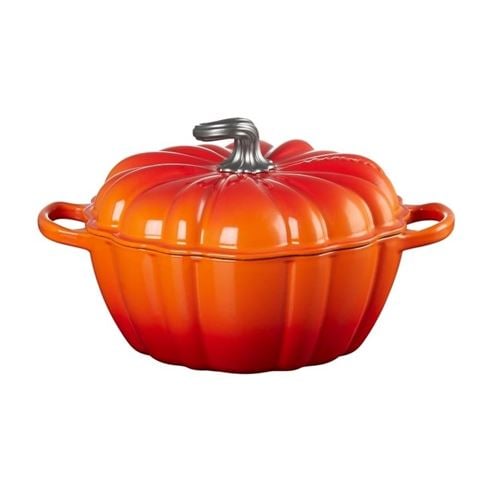 Le Creuset Signature Pumpkin Casserole Volcanic 24cm - Peter's of Kensington