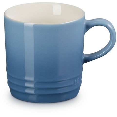 Le Creuset Stoneware Cappuccino Mug Chambray 200ml - Peter's of Kensington