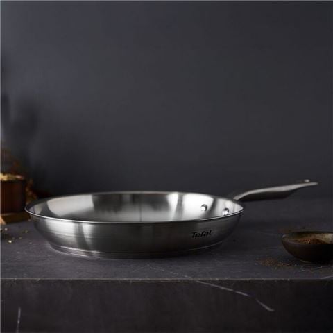 Tefal - Virtuoso Induction Stainless Steel Uncoated Frypan 28cm