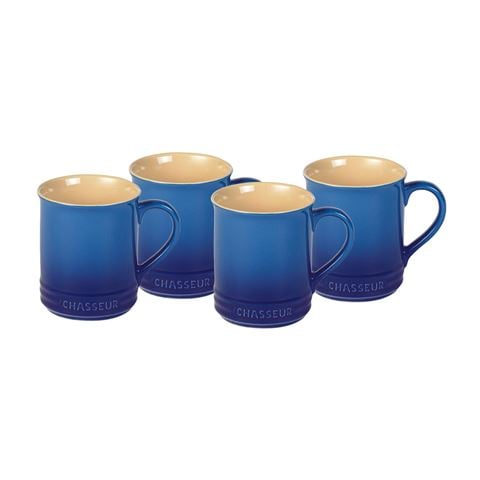 Chasseur - La Cuisson Mug Blue Set 4pce