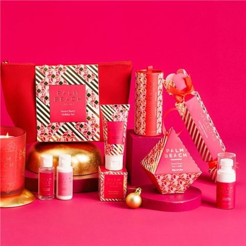 Palm Beach Collection - Holiday Set Neon Cherry 5pce