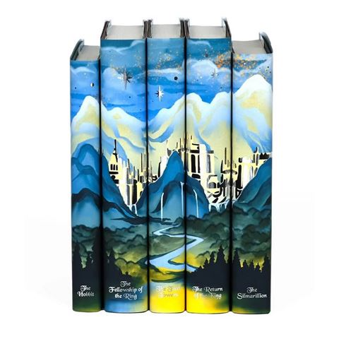 Collectors Library - Tolkien's Epic Journey: The Lord of The Rings Book Set 5pce