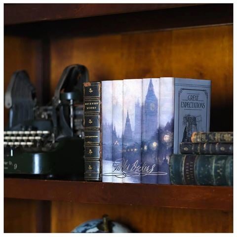 Collectors Library - Charles Dickens Book Set 5pce